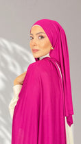 Carica l'immagine nel visualizzatore della galleria, Jersey Hijab - Magenta