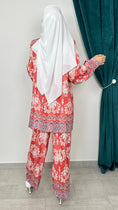 Carica l'immagine nel visualizzatore della galleria, Coordinato Boho Paisley Corallo