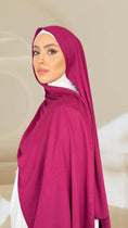 Carica l'immagine nel visualizzatore della galleria, Premium jersey - hijab - foulard- zif- copricapo- hijab paradise- leggero- estivo- 4 stagioni- morbido- non trasparente- elastico