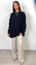 Load image into Gallery viewer, Cardigan “Soft Cable Knit”
