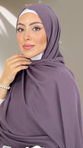 Load image into Gallery viewer, Hijab PREMIUM CHIFFON Dark Mauve