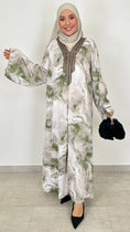 Carica l'immagine nel visualizzatore della galleria, Marble Arabic Dress Verde