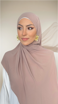 Carica l'immagine nel visualizzatore della galleria, Premium Slim Hijab Rosa Antico Chiaro