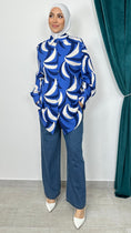 Carica l'immagine nel visualizzatore della galleria, Camicia Selene Blu