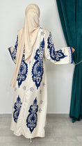 Carica l'immagine nel visualizzatore della galleria, Arabesque Abaya Crema - Hijab Paradise