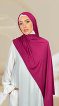 Carica l'immagine nel visualizzatore della galleria, Premium jersey - hijab - foulard- zif- copricapo- hijab paradise- leggero- estivo- 4 stagioni- morbido- non trasparente- elastico