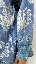 Bild in Galerie-Betrachter laden, Coordinato Boho Paisley Azzurro