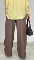 Carica l'immagine nel visualizzatore della galleria, Pantalone elegante brown