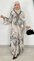 Carica l'immagine nel visualizzatore della galleria, Marble Arabic Dress Antracite