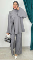 Carica l'immagine nel visualizzatore della galleria, Coordinato Corean Grigio - Hijab Paradise