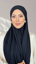Carica l'immagine nel visualizzatore della galleria, Jersey Hijab - Nero