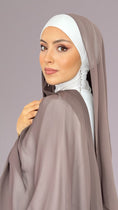 Carica l'immagine nel visualizzatore della galleria, Chiffon crepe Hijab - Taupe Whisper