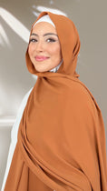 Carica l'immagine nel visualizzatore della galleria, Hijab PREMIUM CHIFFON Camel