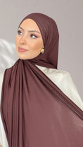 Carica l'immagine nel visualizzatore della galleria, Jersey Hijab - Chocolat