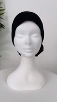 Cargar la imagen en la vista de la galería, Cuffia chiusa con volumizzante, cuffia chiusa, volumizzante , Hijab paradise, nera