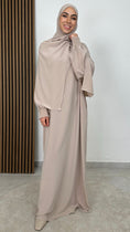 Carica l'immagine nel visualizzatore della galleria, Abaya Ensemble maniche Frisé