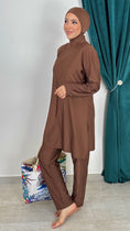 Carica l'immagine nel visualizzatore della galleria, Burkini Marrone