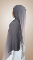 Carica l'immagine nel visualizzatore della galleria, Ombre Flow Hijab Pearl Grey