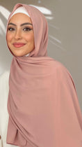 Carica l'immagine nel visualizzatore della galleria, Hijab PREMIUM CHIFFON Rosa Nude