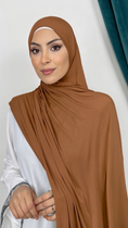 Bild in Galerie-Betrachter laden, Soft Motion Jersey Cannella - Hijab Paradise