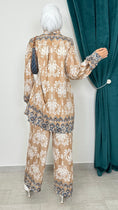 Carica l'immagine nel visualizzatore della galleria, Coordinato Boho Paisley Sabbia - Hijab Paradise