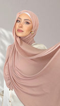 Carica l'immagine nel visualizzatore della galleria, Jersey Hijab - Nude Rosato