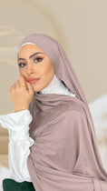 Carica l'immagine nel visualizzatore della galleria, Premium jersey - hijab - foulard- zif- copricapo- hijab paradise- leggero- estivo- 4 stagioni- morbido- non trasparente- elastico