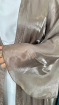 Load image into Gallery viewer, Kimono Double Face con Hijab – Lurex & Chiffon Crepe