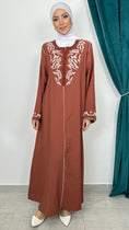 Carica l'immagine nel visualizzatore della galleria, Abaya Heritage – Terracotta - Hijab Paradise