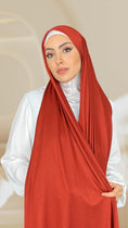 Carica l'immagine nel visualizzatore della galleria, Premium jersey - hijab - foulard- zif- copricapo- hijab paradise- leggero- estivo- 4 stagioni- morbido- non trasparente- elastico