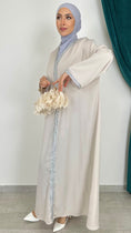 Carica l'immagine nel visualizzatore della galleria, Abito Qaftan silvery beige