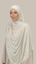 Carica l'immagine nel visualizzatore della galleria, Jersey Noorè Beige Scuro - Hijab Paradise