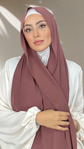 Bild in Galerie-Betrachter laden, PREMIUM CHIFFON Tortora Rosato - Hijab Paradise