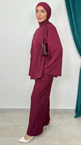 Bild in Galerie-Betrachter laden, Coordinato Corean Bordeaux - Hijab Paradise