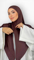 Carica l'immagine nel visualizzatore della galleria, Zip Hijab - Hijab Paradise - viscosa jersey elasticizzato - zip sul davanti - modellabile - pronto da mettere - Hijab - foulard