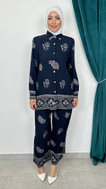 Bild in Galerie-Betrachter laden, Majestic Border Set Blu Notte