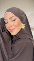 Bild in Galerie-Betrachter laden, Premium Slim Hijab Dark Brown