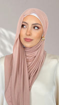 Carica l'immagine nel visualizzatore della galleria, Jersey Hijab - Nude Rosato