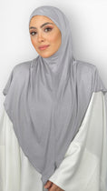 Carica l'immagine nel visualizzatore della galleria, Zip Hijab - Hijab Paradise - viscosa jersey elasticizzato - zip sul davanti - modellabile - pronto da mettere - Hijab - foulard