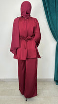 Bild in Galerie-Betrachter laden, Coordinato Setiné Bordeaux - Hijab Paradise