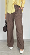 Carica l'immagine nel visualizzatore della galleria, Pantalone elegante brown