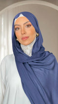 Carica l'immagine nel visualizzatore della galleria, Modal Hijab blu notte