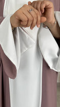 Cargar la imagen en la vista de la galería, Completo Abaya Bicolour Due Pezzi