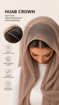 Carica l'immagine nel visualizzatore della galleria, Hijab Grip Crown