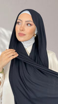 Carica l'immagine nel visualizzatore della galleria, Jersey Hijab - Nero