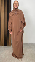 Carica l'immagine nel visualizzatore della galleria, Abaya Ensemble maniche Frisé