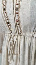 Carica l'immagine nel visualizzatore della galleria, Abito Lino Elegance con Ricami