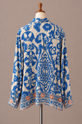Carica l'immagine nel visualizzatore della galleria, Camicia Valesca Blu Fiordaliso