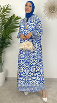 Carica l'immagine nel visualizzatore della galleria, Abito sailor - vestito fantasia largo- donna - hijab paradise- hijab