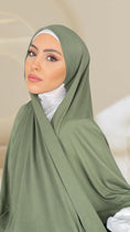 Carica l'immagine nel visualizzatore della galleria, Premium jersey - hijab - foulard- zif- copricapo- hijab paradise- leggero- estivo- 4 stagioni- morbido- non trasparente- elastico